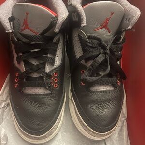 Jordan Kids Sneakers Black and Red